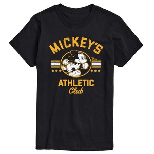 Men's - Disney - Mickeys Athletic Club Short Sleeve Graphic T-Shirt - 1 of 4