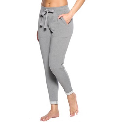 Organic Cotton Stretch Fold-Waist Joggers