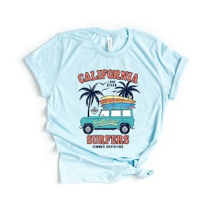 Simply Sage Market Women's California Surfers Short Sleeve Graphic Tee - 1 of 3