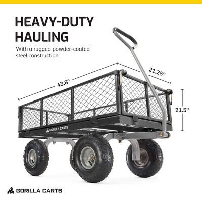 Gorilla Carts GOR1400-COM Utility Cart