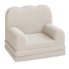 Kids Couch, 2-in-1 Convertible Toddler Sofa Chair, Soft Fold Out Couch Lounger - 3 of 4