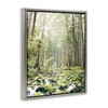 Stupell Industries Verdant Forest Glow Wilderness Floating Frame Canvas Art - 2 of 4