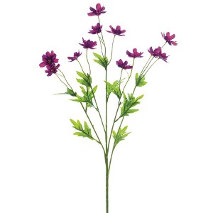 Allstate Floral Artificial Mini Cosmos Floral Spray - 27" - Violet - 1 of 3
