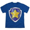 Boys' Short Sleeve Paw Patrol Chase Badge Costume T-Shirt - 2 of 4