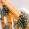 Ornativity Pinecone and Needles Garland -Pine Needles and Pinecone Rustic Xmas Holiday Decor Christmas Tree 6Ft 2 Pack - 2 of 4