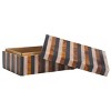 Ina Rectangle Decor Box (Set of 2) - RDC5001 - Black/Brown - Safavieh - 4 of 4