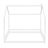 CAVINAS Twin/Full Size Wooden House-Shaped Bed Frame,Cute Floor Bed for Kids Room,Bedroom - 4 of 4