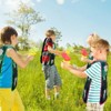 COZONY Dinosaur Water Toy Blasters Battle Set with Vests, 4-Player Outdoor Squirt Toy Game for Pool and Beach - 3 of 4