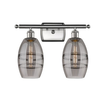 Vaz - 2 Light Bath Vanity In Industrial Style-9.13 Inches Tall and 15.88 Inches Wide