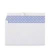 Universal Peel Seal Strip Security Tint Business Envelope, #10, Square Flap, Self-Adhesive Closure, 4.13 x 9.5, White, 100/Box - 2 of 4