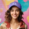 Dalix Heart of Bones Embroidered Cotton Dad Hat Adjustable Baseball Cap Womens - 3 of 4