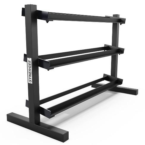 York 3 discount tier dumbbell rack