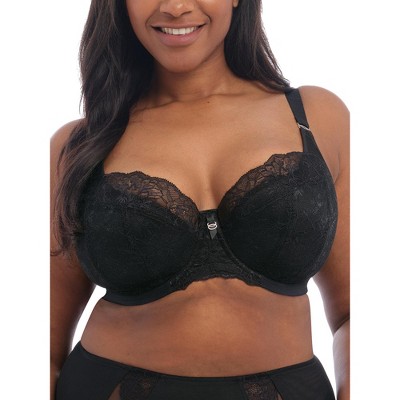 Elomi Women's Brianna Padded Half-cup Bra - El8081 34hh Black : Target