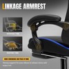 GTPLAYER Swivel Dorm Gaming Chair, Ergonomic Computer Chair with Footrest, Lumbar Support, PU Leather - 4 of 4