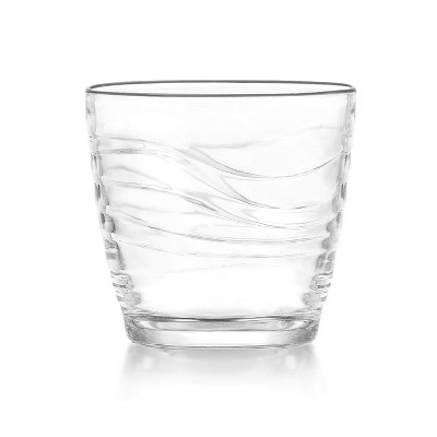 Libbey Orbita 16-Piece Clear Glass Tumbler and Rocks Set