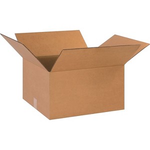 Partners Brand 18" x 16" x 10" Shipping Boxes 32 ECT Brown 20/Bundle (181610) - 1 of 1