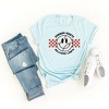 Simply Sage Market Women's Checkered Summer Nights Short Sleeve Graphic Tee - 3 of 4