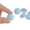 Unique Bargains DIY Craft Metal Shank Cotton Covered Round Sewing Buttons 20 Pcs - 4 of 4