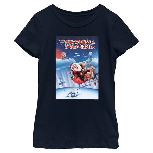 Girl's The Year Without a Santa Claus Poster T-Shirt - 1 of 4