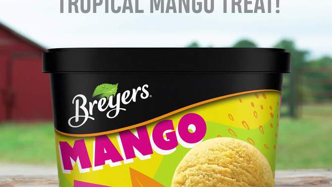 Breyers Mango Ice Cream - 48oz, 2 of 10, play video