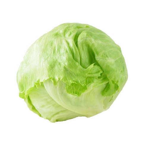 head of lettuce