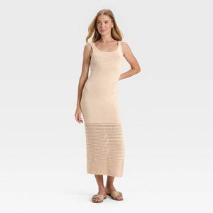 Women's Midi Sweater Dress - Universal Thread™ - 1 of 3