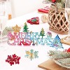 JDICTION 3D Merry Christmas Sign Resin Mold - Christmas Epoxy Casting Molds for DIY Table/Home Decor Xmas Tree Ornament Craft - 4 of 4