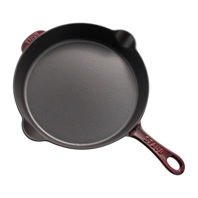 Staub Yellow Enameled Cast Iron 11-inch Traditional Skillet