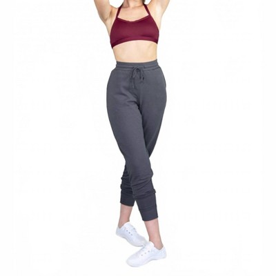 Women's French Terry Tapered Joggers with Front Pockets - Body Wrappers