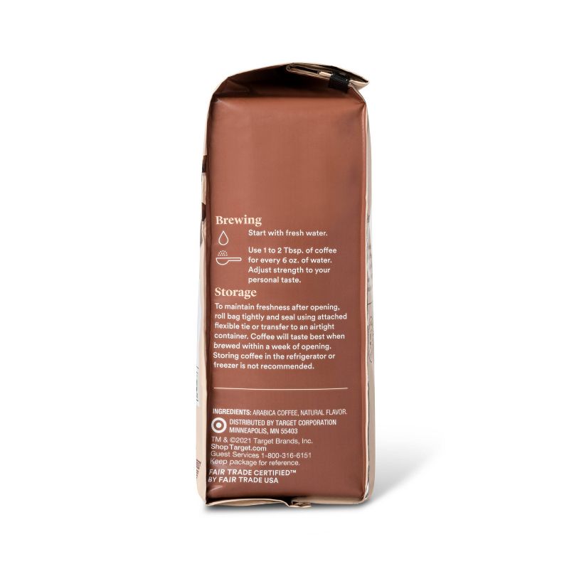 Naturally Flavored Cinnamon Vanilla Light Roast Ground Coffee - 12oz - Good &#38; Gather&#8482;, 5 of 6