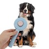 BABYYER Cat Grooming Brushes, Pet Hair Cleaner Brush, Pet Massage Brushes for Cats Dogs with Self-Cleaning Button,for Removing Tangles Loose Fur - 2 of 4