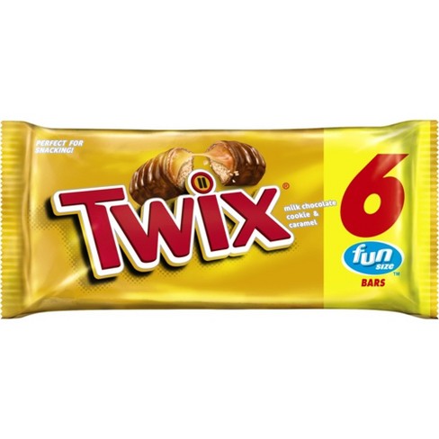 Twix Caramel Chocolate Cookie Bar Fun Size Candy 3 28 Oz Target