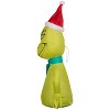 Gemmy CarBuddy® Christmas Inflatable Grinch, 3.5 ft Tall, Multi - 3 of 4
