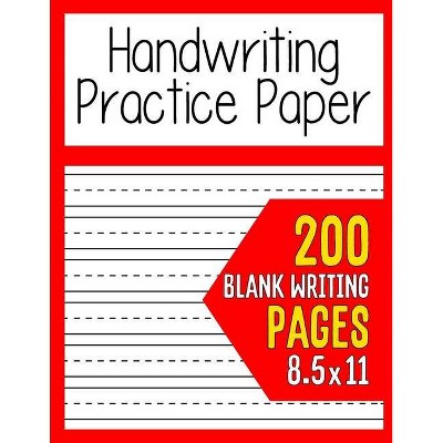 Handwriting Practice Paper For Kids - by  Richard Bentley & Creative Panda (Paperback)