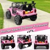 JOYRACER 24V Ride-On Truck for Kids w/ Remote, XL 2-Seater, 4×200W Motors, 4WD/2WD Switch, Bluetooth, Music – Electric Toys Car for Boys Girls - 4 of 4