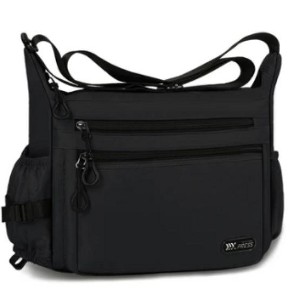 New York XPress CBB-319 Lightweight Crossbody Bag Water Resistant Multi Pocket Shoulder Casual Travel Purses and Handbags - 1 of 4