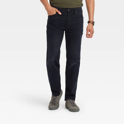 Men's Slim Fit Jeans - Goodfellow & Co™ Dark Blue Wash 38x32 : Target