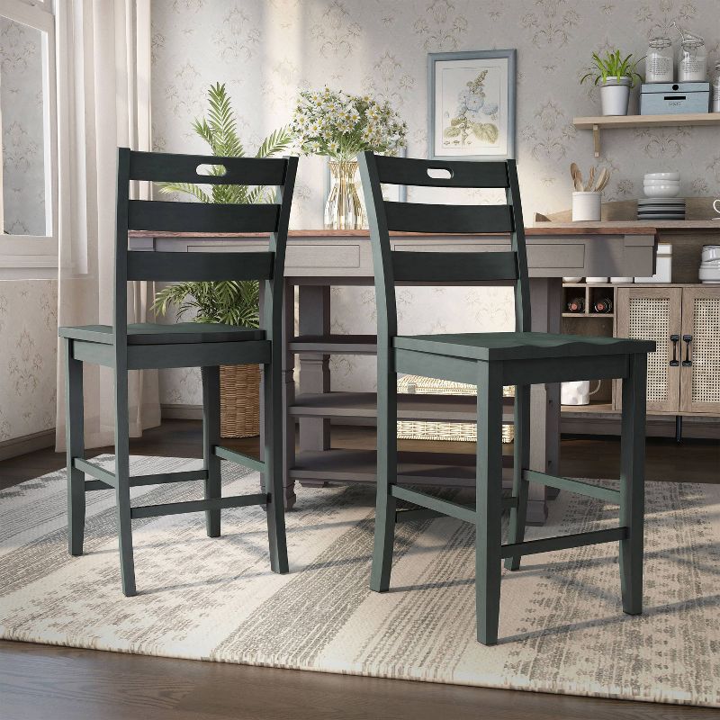 2pk 25" Elsie Counter Height Barstools - HOMES: Inside + Out, 4 of 16