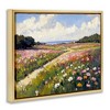 Stupell Industries Romance Walkway with Flowers Floating Frame Canvas Art - 2 of 4