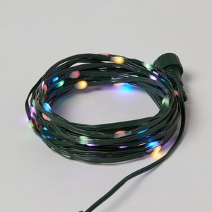 50ct LED Heavy Duty Dewdrop Christmas Indoor Fairy String Lights with Green Wire - Wondershop™ - 1 of 4