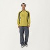 Anna-Kaci Active Men's Long Sleeve Quarter Zip Pullover with Contrast Shoulder Panels and Stand Collar - 3 of 4