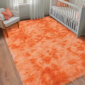 Super Soft Shaggy Rugs Fluffy Carpet, Modern Plush Area Rug for Living Room Bedroom Kids Room - 1 of 4