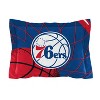 Sweet Home Collection NBA Philadelphia 76ers Comforter & Pillow Sham Set - 3 of 3