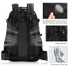 New York XPress BP-8015 Travel Backpacks for Men Women, 40L, Water Resistant Anti-Theft Hiking Backpack 24" - 4 of 4