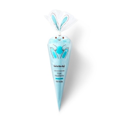 Spring Bunny Cotton Candy Cone Blue - 1oz - Favorite Day™
