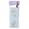 Beistle Mom To Be Lace Sash, 28.5" x 4", (2/Pkg) Blue - 3 of 3