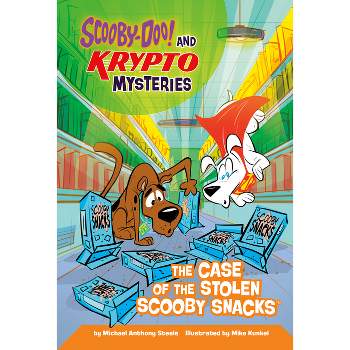 The Case of the Stolen Scooby Snacks - (Scooby-Doo! and Krypto Mysteries) by  Michael Anthony Steele (Paperback)