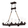 Livex Lighting Metuchen 6 - Light Chandelier in  Bronze - 4 of 4