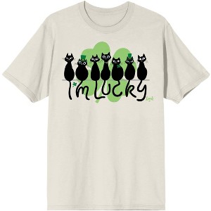 Skydance Animation's Luck movie I'm Lucky Group Shot Men's Tofu T-shirt - 1 of 3