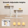 Anybear 41in tilt kids desk with pegboard shelf - 3 of 4
